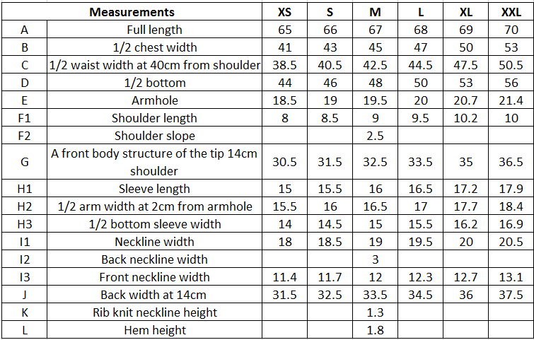 Women's sizing – Disney Store Guest Services
